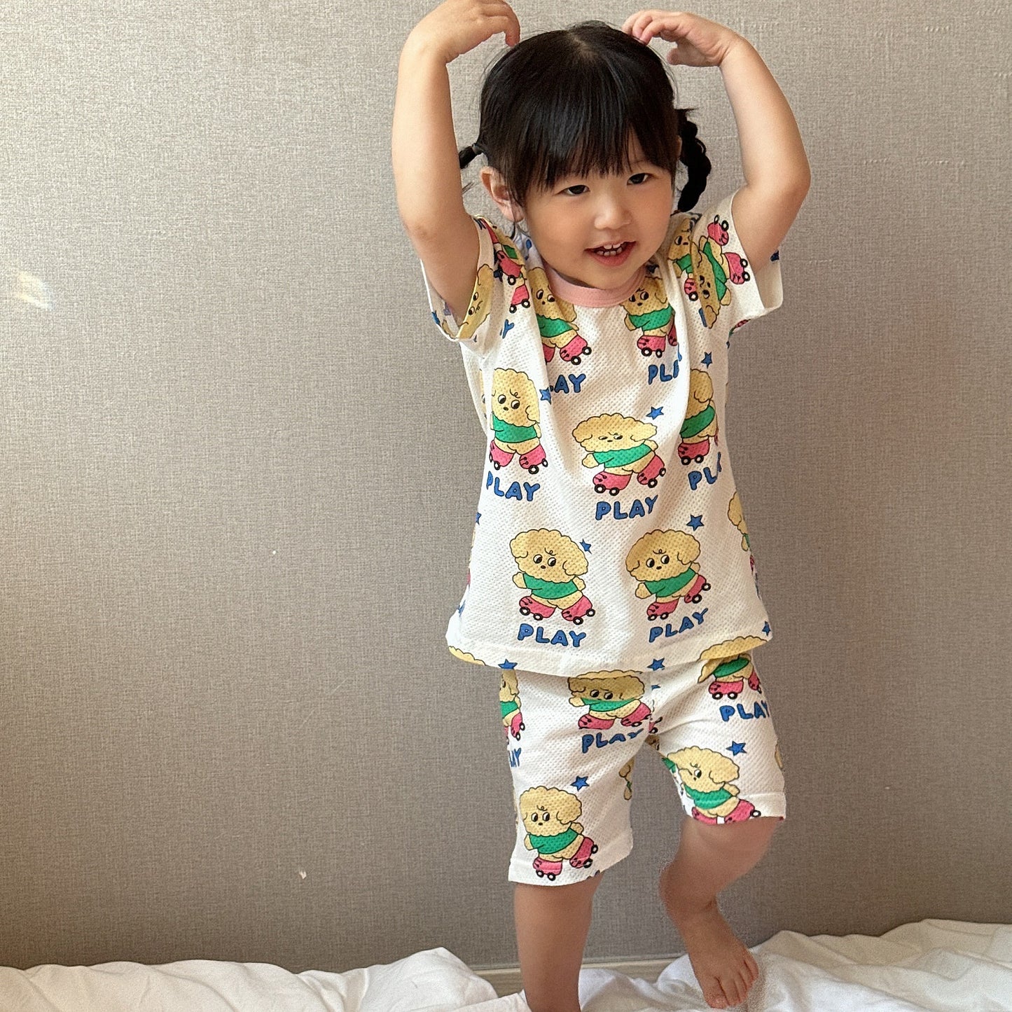 Cotton Mesh Home Wear Set