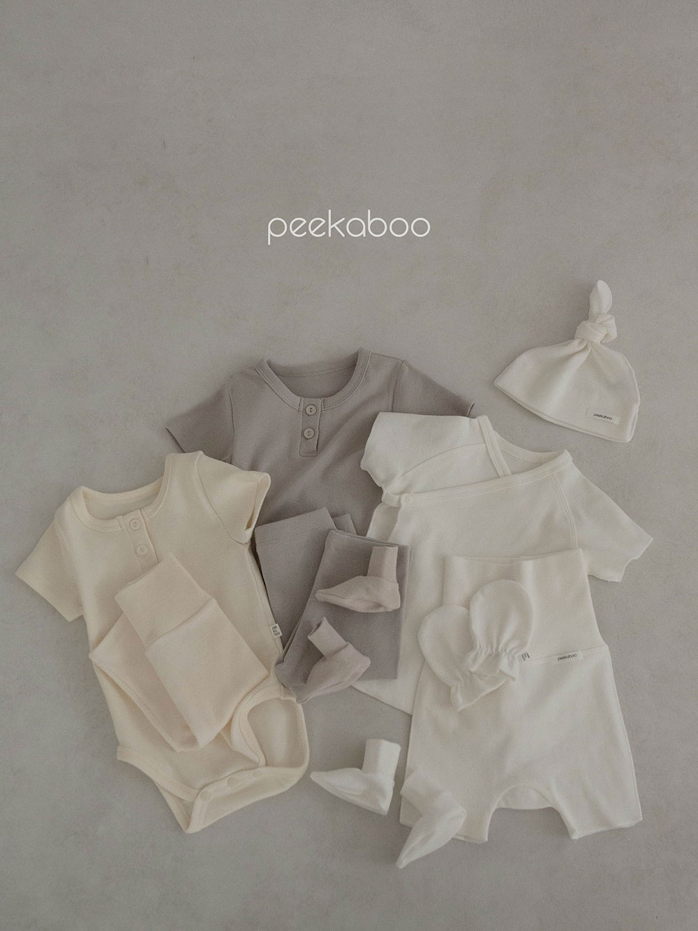 [Peekaboo] Vanilla Newborn Set
