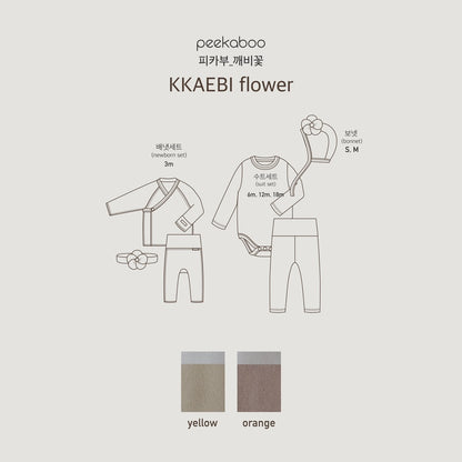 [Peekaboo] Kkaebi Flower Newborn Set