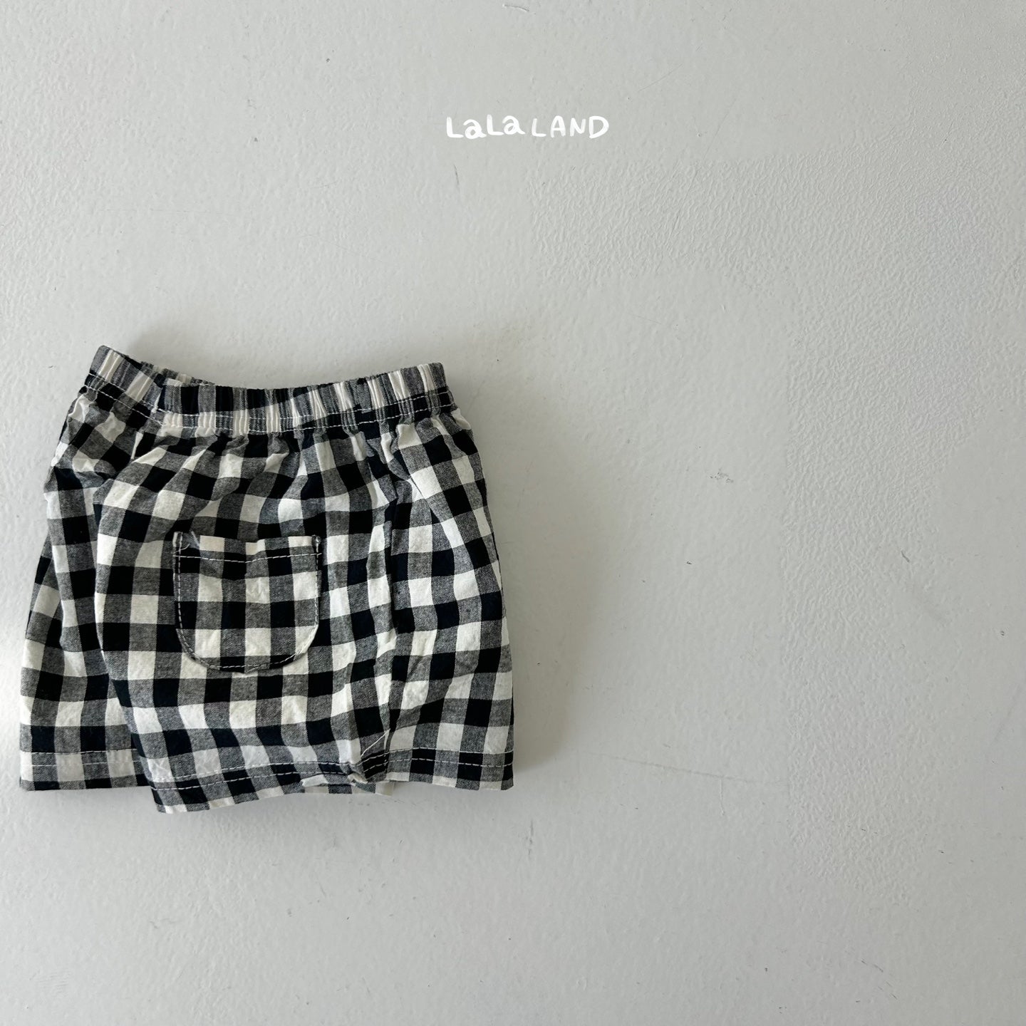 [Lala Land] Check Baby Shorts