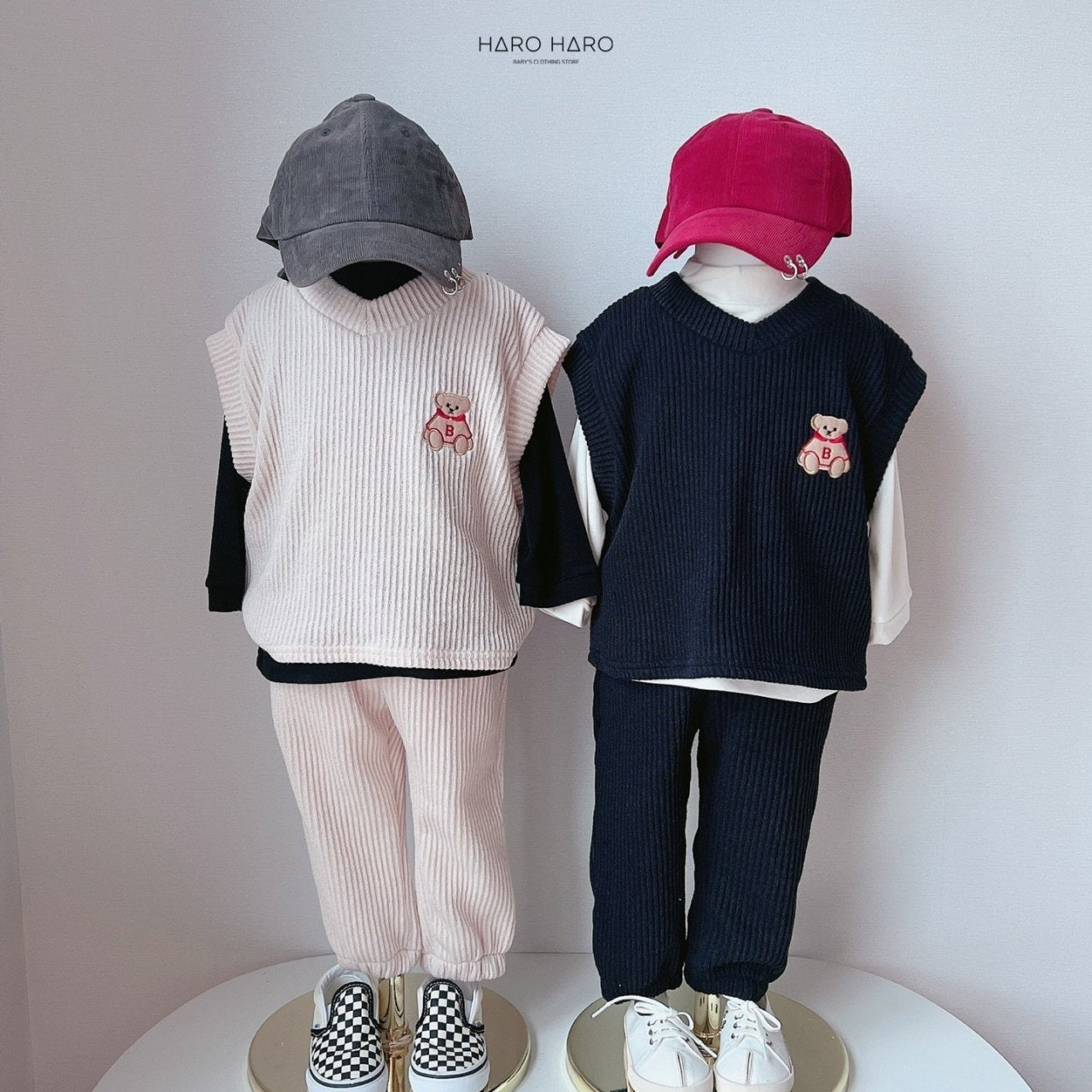 Peanut Half Polo T-Shirt