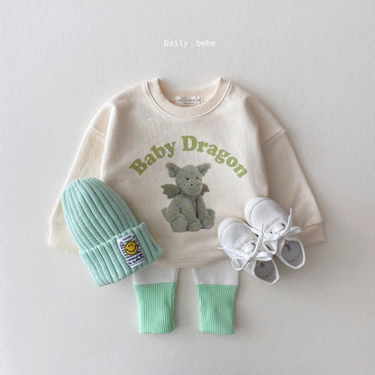 Doll Friends Sweatshirt [Elephant/L(4-5yr)]