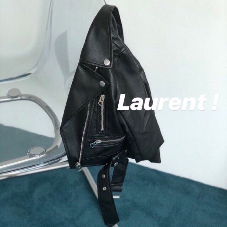 Laurent Faux Leather Jacket [S(2-3yr)]