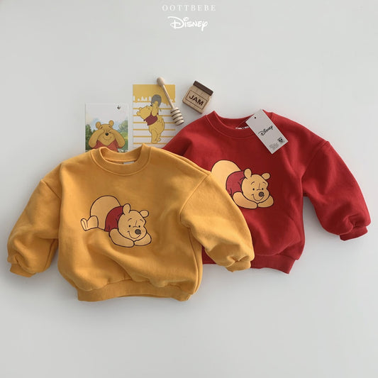 Disney Friends Sweatshirt [Mustard/XL(5-6yr)]