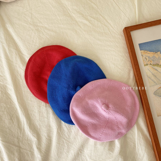 OOTT Cotton Beret [Pink/S(6m-2yr)]