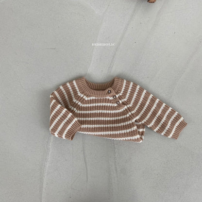 Stripe Sweater Body Suit