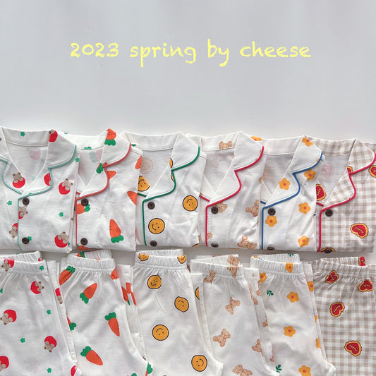 [Cheese] Spring Pajama Set