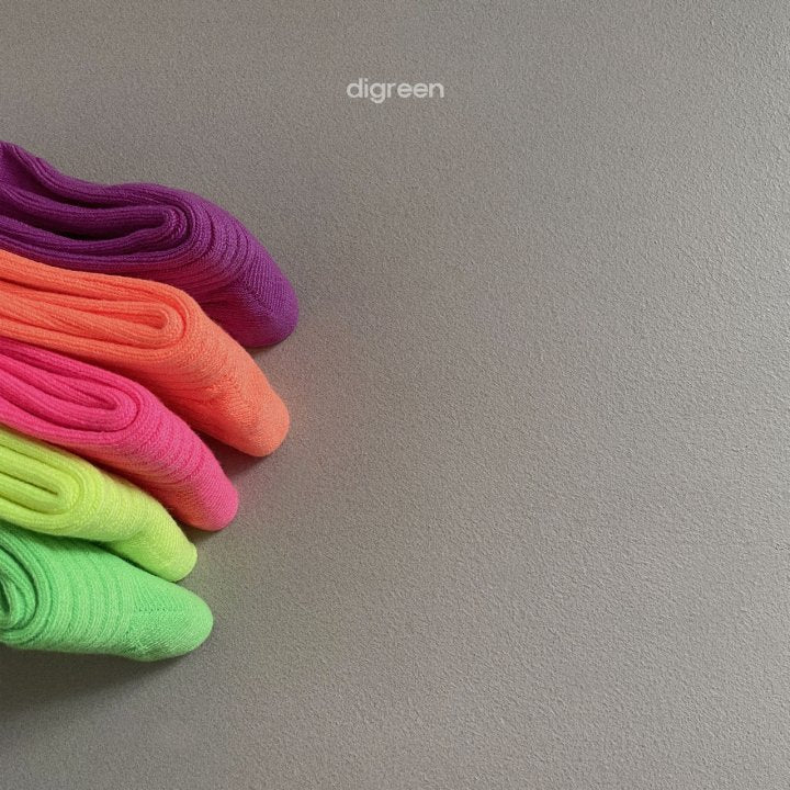 Neon Socks Set [S(2-3yr)]