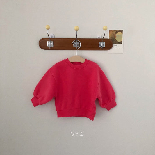 Cotton Candy Sweatshirt [Cherry Pink/M(3-4yr)]