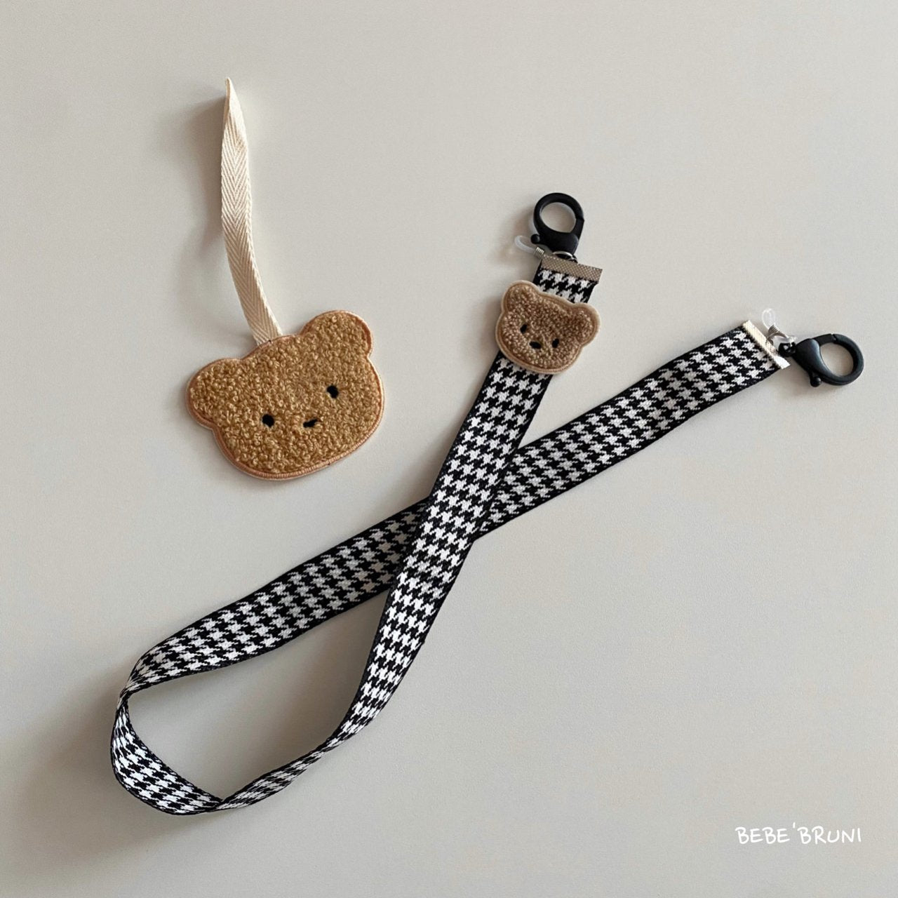 Fleece Bear Name Tag