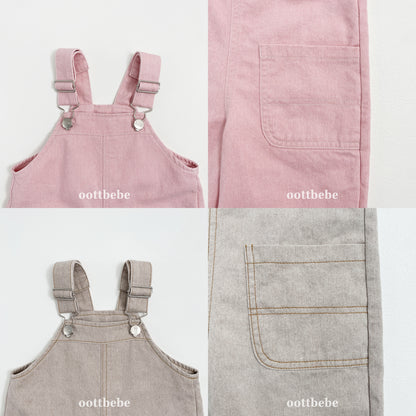 [PRE-ORDER] Grain Washed Overalls