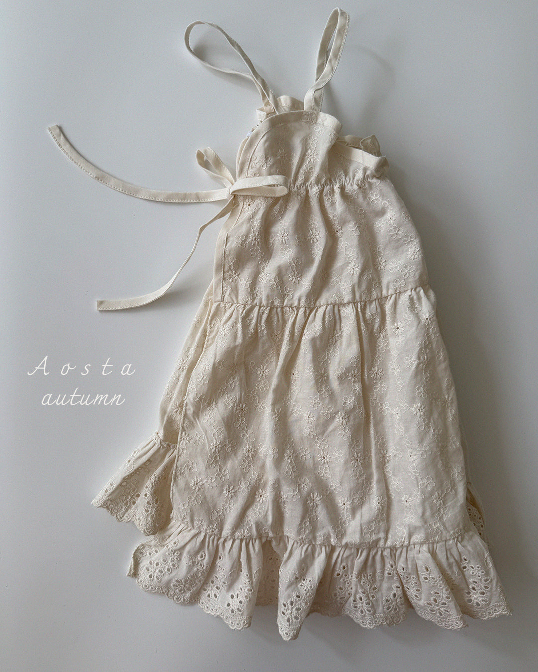 [PRE-ORDER] Lace Cotton Open Dress