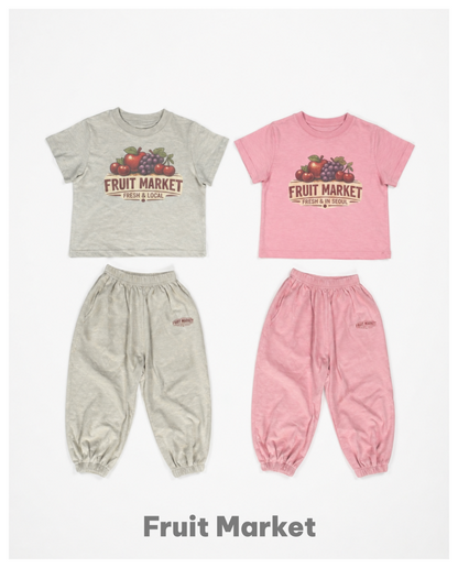 [PRE-ORDER] Fruit Market Top Bottom Set