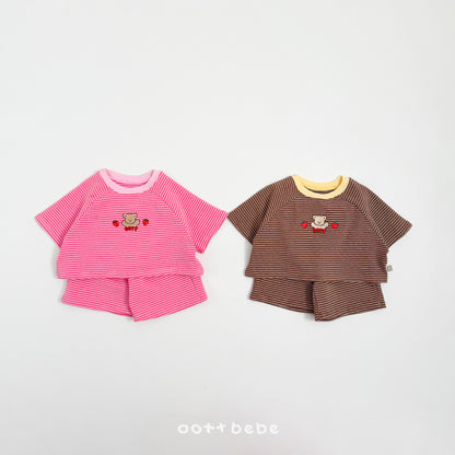 [PRE-ORDER] Strawberry Choco Top Bottom Set