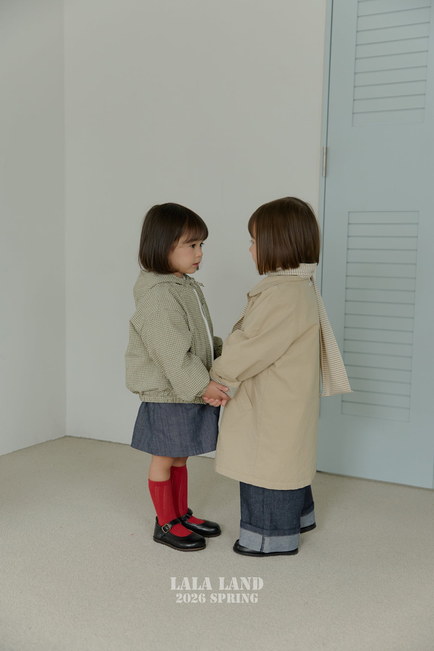 Spring Trench Coat [Cream/M(3-4yr)]