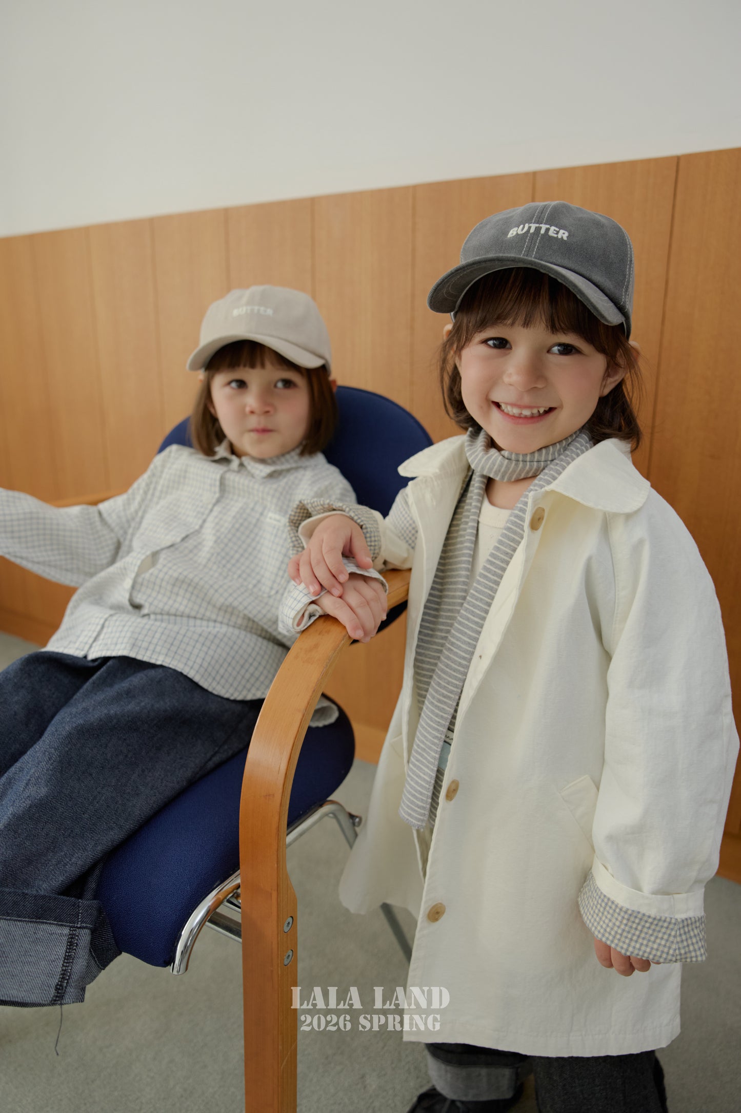 Spring Trench Coat [Cream/M(3-4yr)]