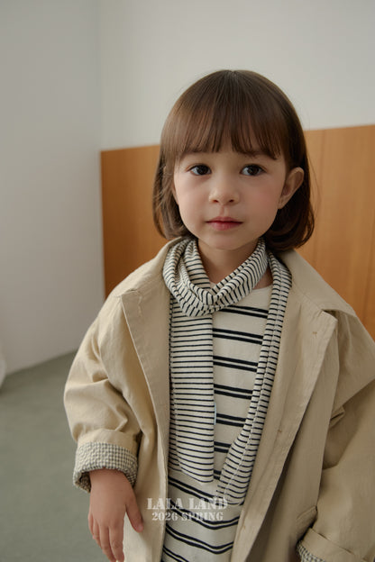 Spring Trench Coat [Cream/M(3-4yr)]