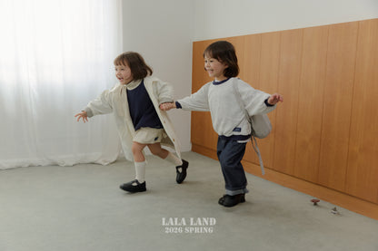 Spring Trench Coat [Cream/M(3-4yr)]