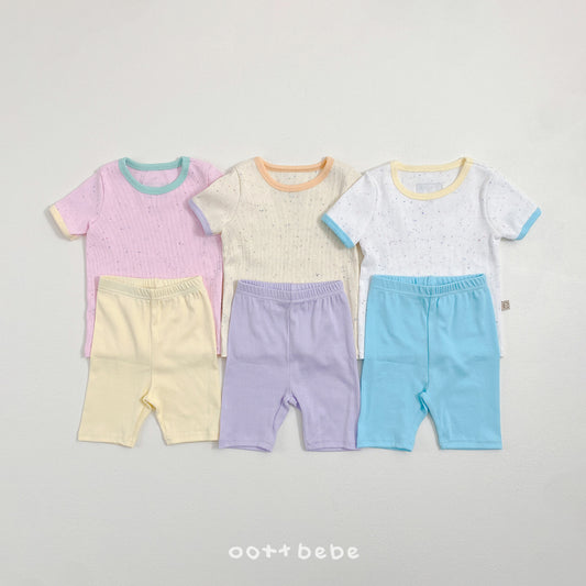 [PRE-ORDER] Crayon Ribbed Home Wear Set