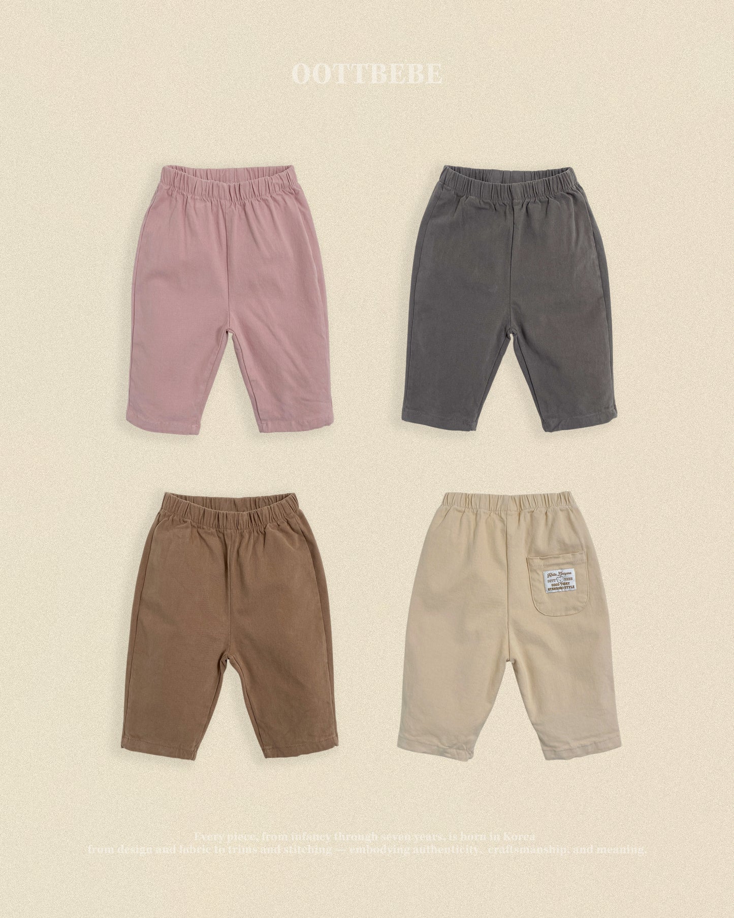 [PRE-ORDER] Basic Span Pants