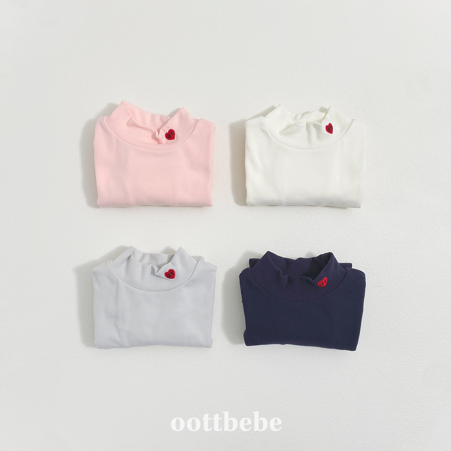 [PRE-ORDER] OT Heart Turtleneck T-Shirts