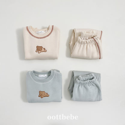 [PRE-ORDER] Zzz Bear Top Bottom Set