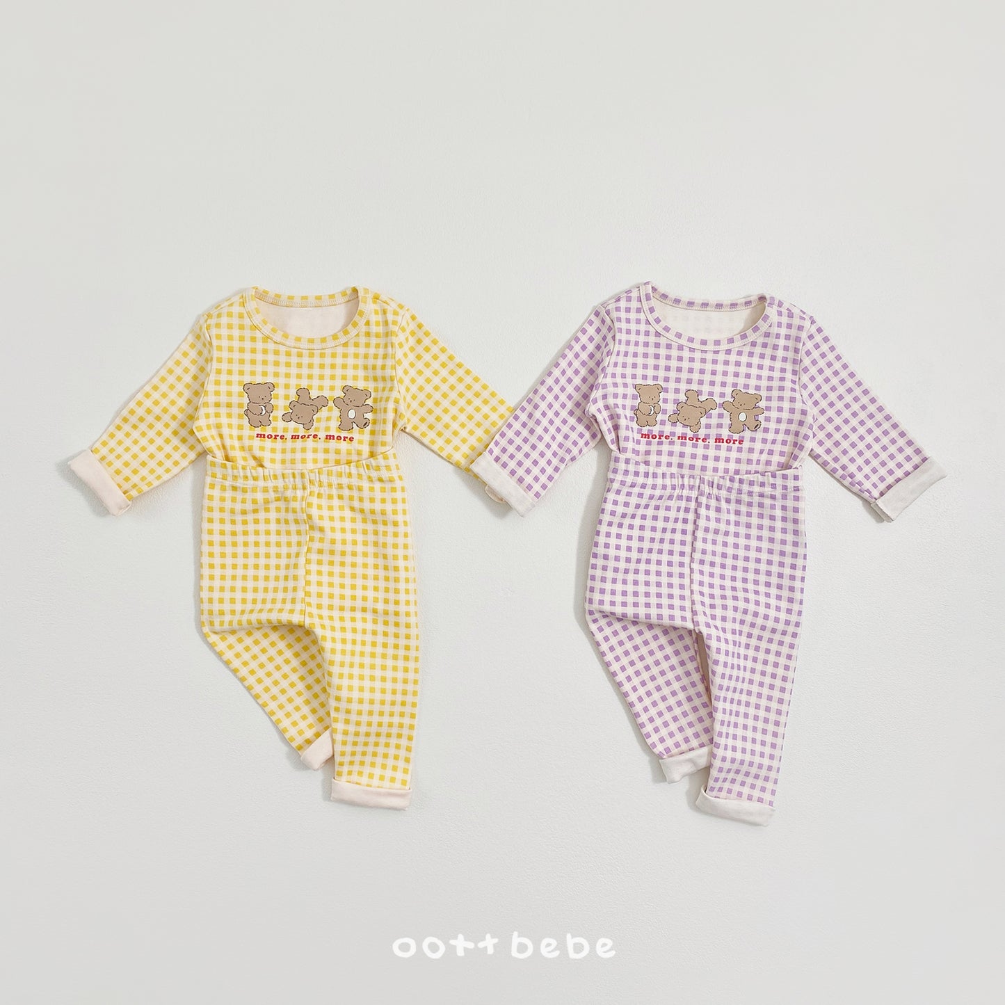 [PRE-ORDER] Check Bear Home Wear Set