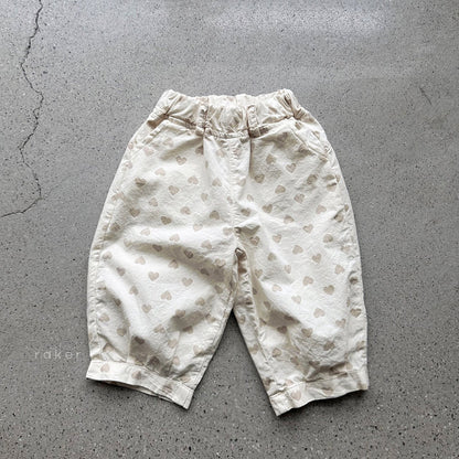 [PRE-ORDER] Heart Pleats Pants