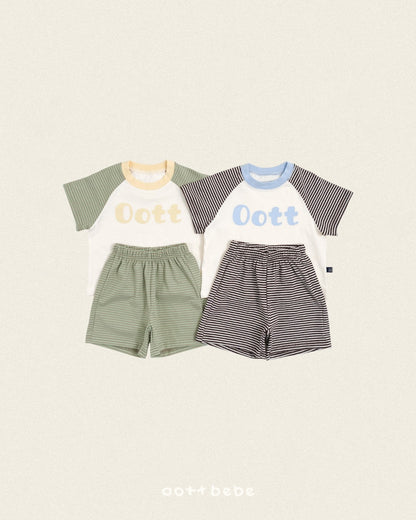[PRE-ORDER] OOTT Stripe Top Bottom Set