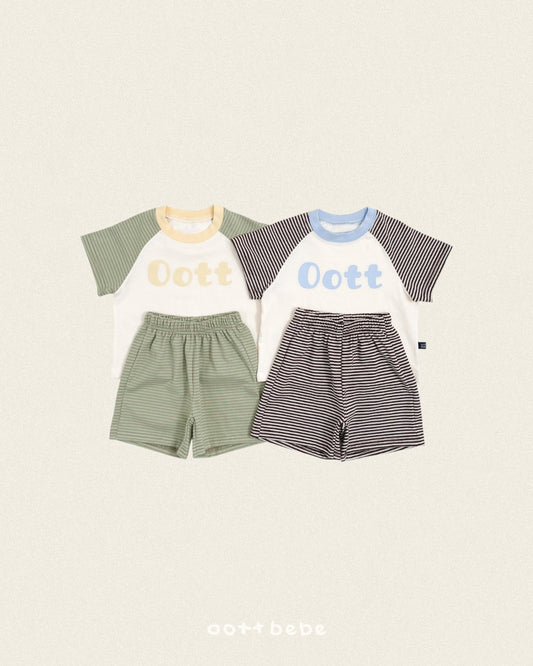 [PRE-ORDER] OOTT Stripe Top Bottom Set