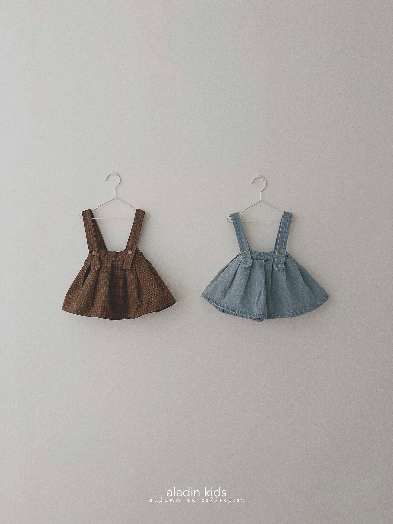 [PRE-ORDER] Pleats Suspender Skirts