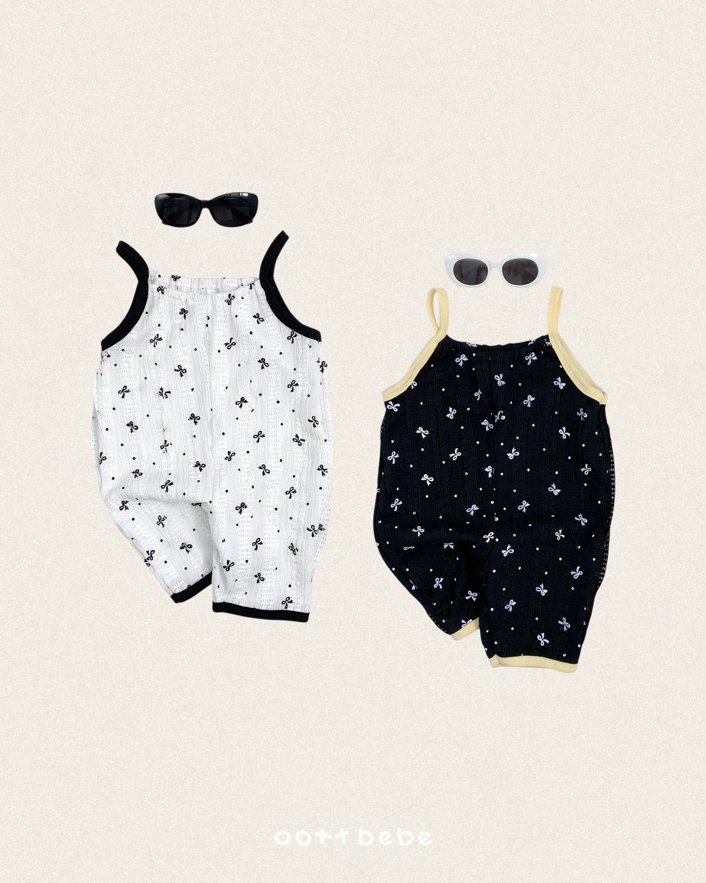 [PRE-ORDER] Ribbon Lace Overalls