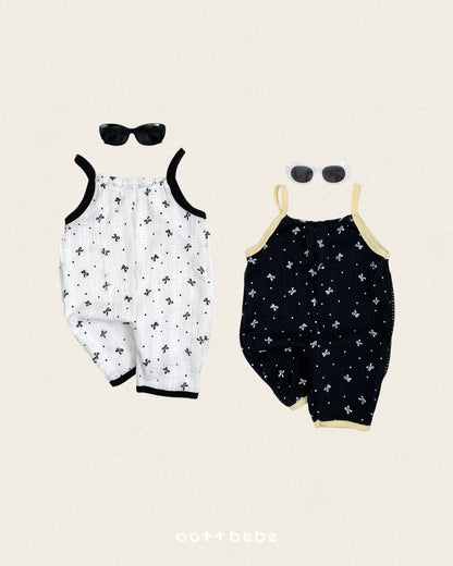 [PRE-ORDER] Ribbon Lace Overalls