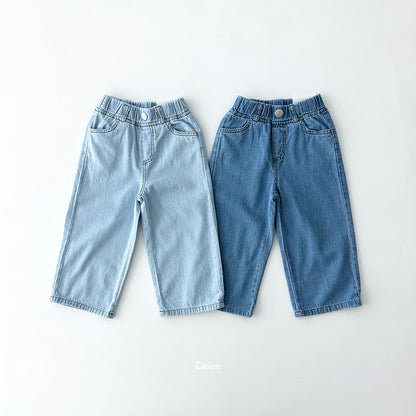 [PRE-ORDER] Cool Wide Denim Pants