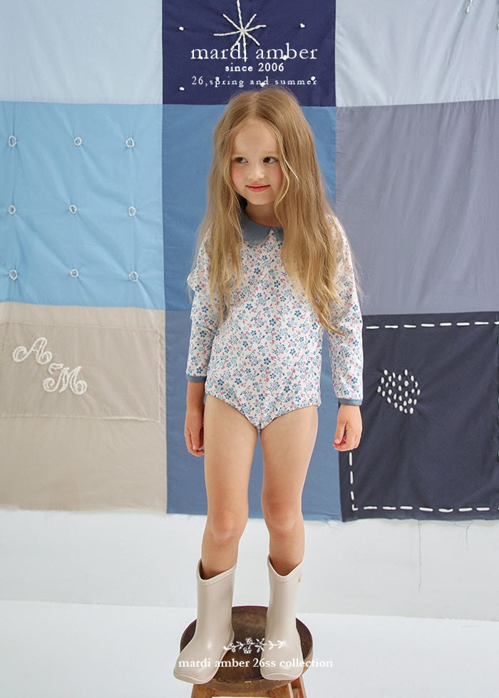 [PRE-ORDER] Sweet Collar Rash Guard Suit