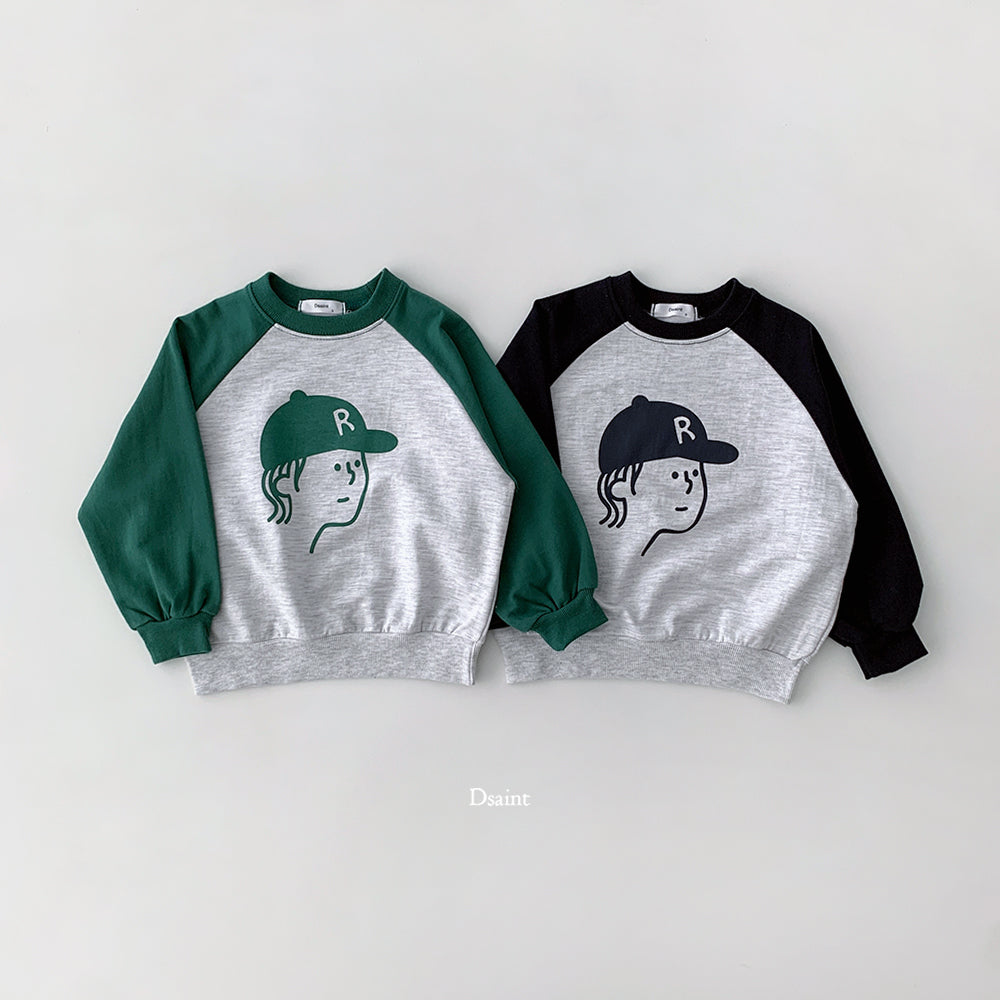 [PRE-ORDER] Cap Boy Raglan Sweatshirts