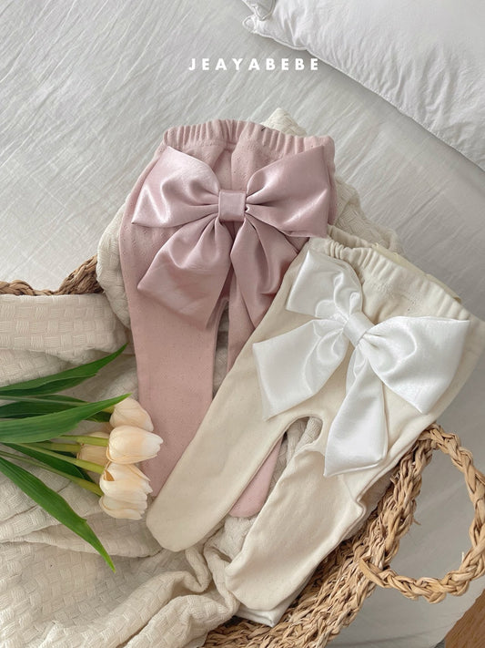 [PRE-ORDER] Ribbon Foot Leggings