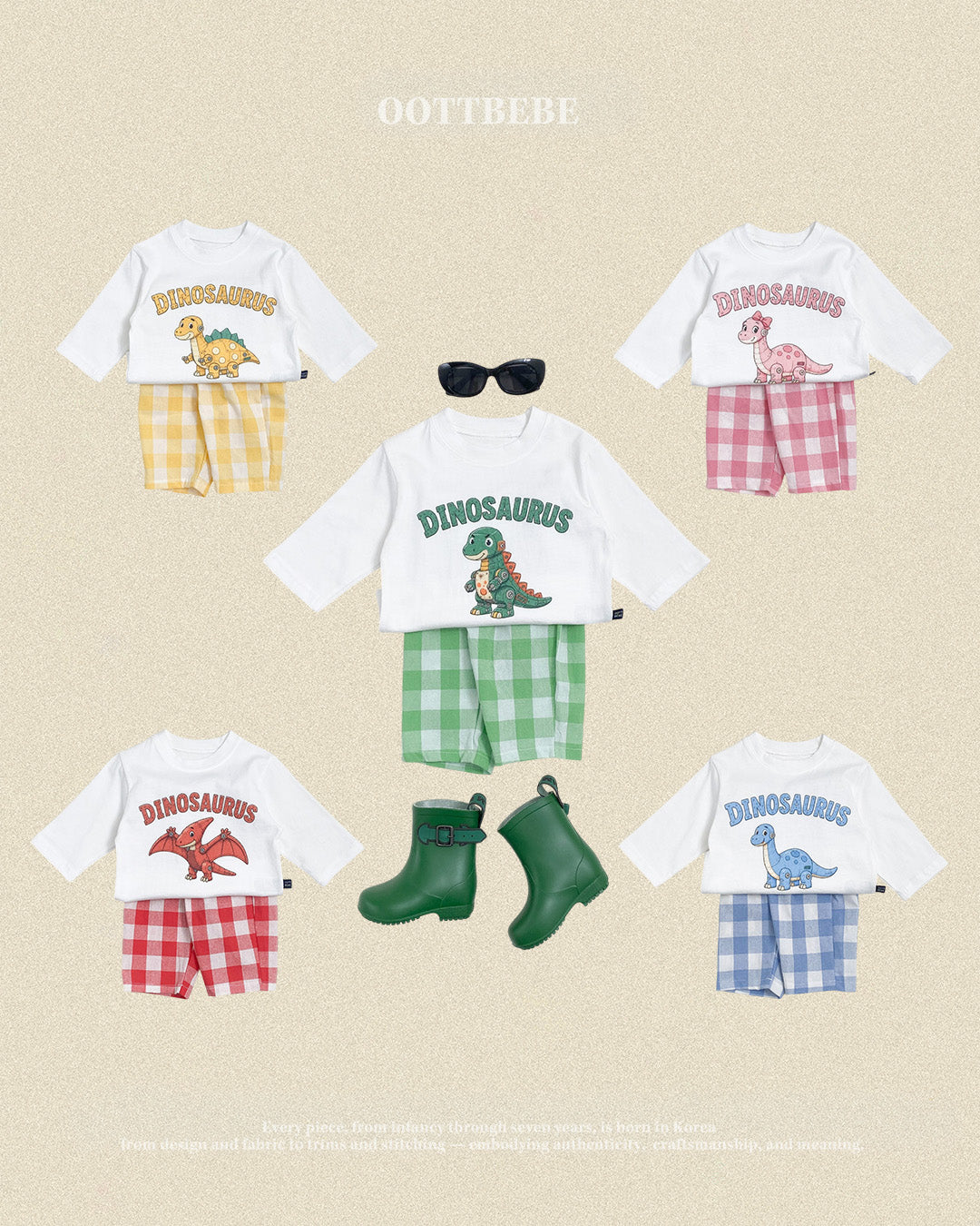 [PRE-ORDER] Robot Dino Top Bottom Set
