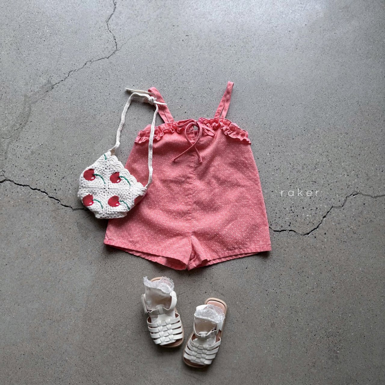 [PRE-ORDER] Ruffle Strap Romper