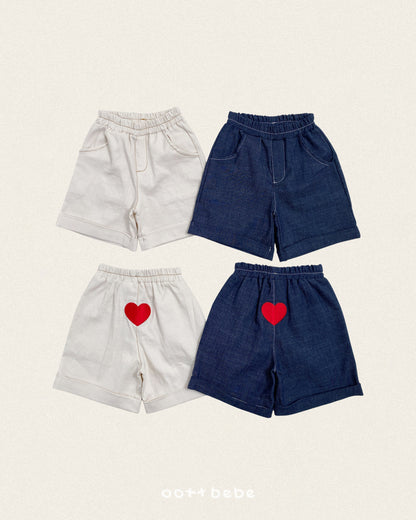 [PRE-ORDER] Heart Denim Pants