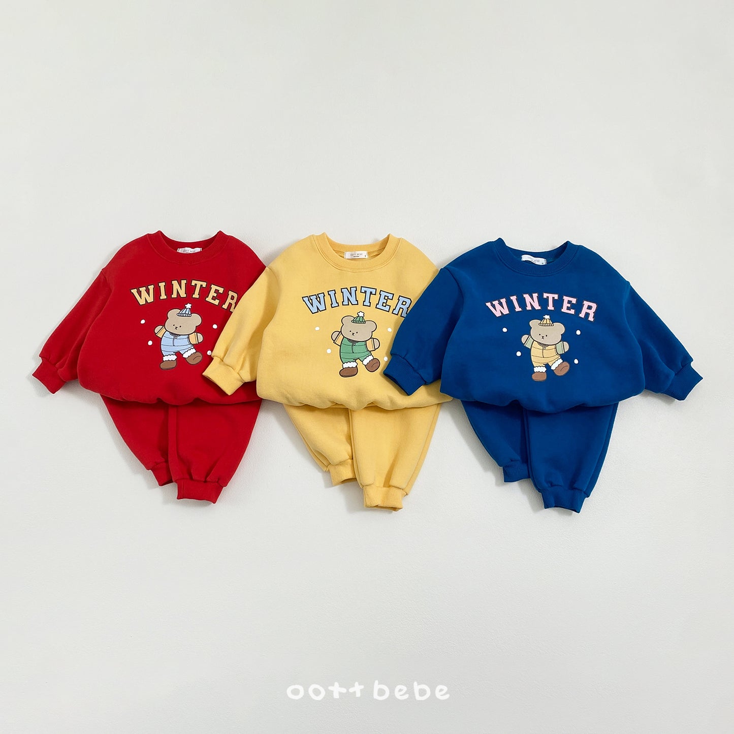 [PRE-ORDER] Winter Bear Top Bottom Set
