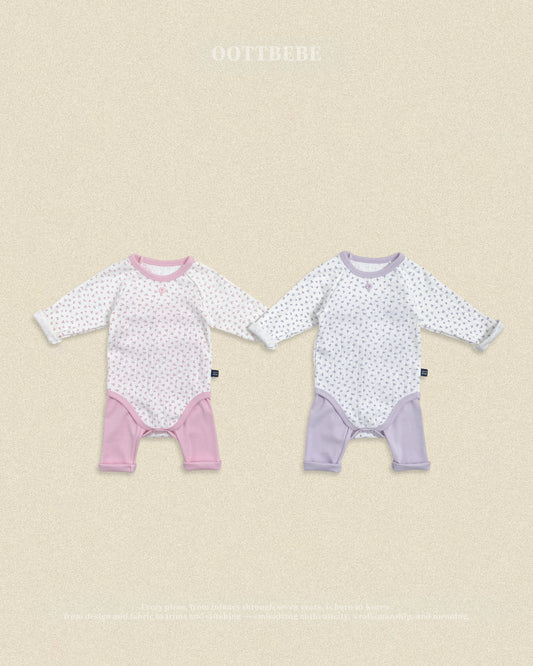 [PRE-ORDER] Coco Flower Body Suit + Leggings Set