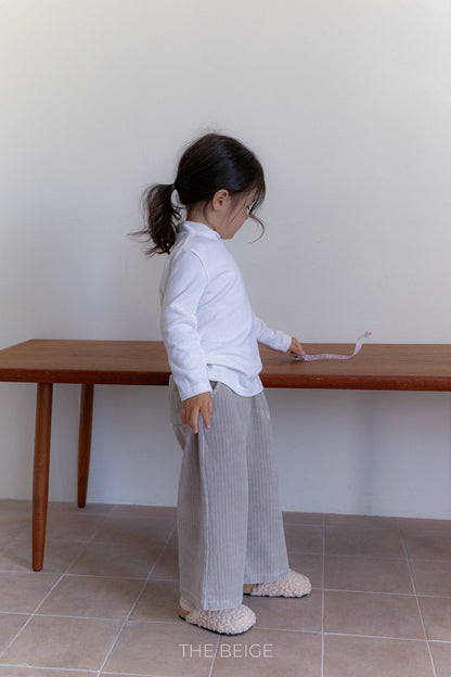 [PRE-ORDER] Ribbed Velour Wide Pants