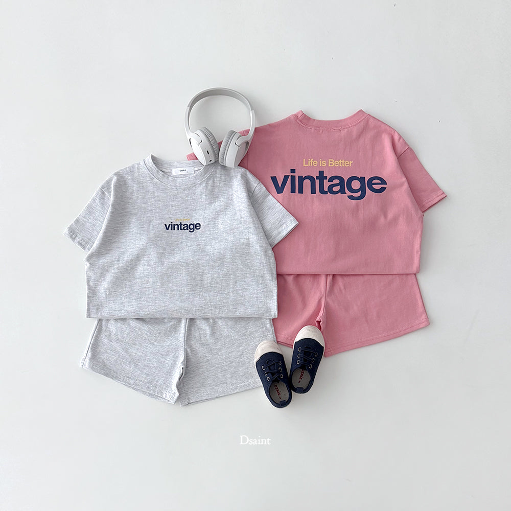 [PRE-ORDER] Vintage Top Bottom Set