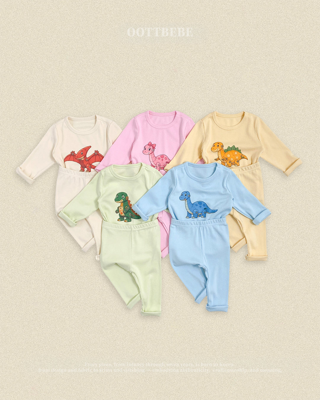 [PRE-ORDER] Robot Dino Home Wear Set