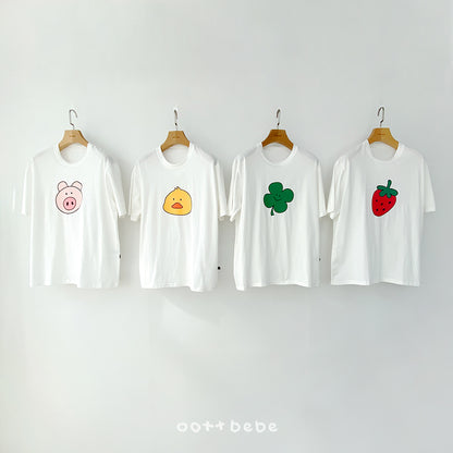 [PRE-ORDER] Happy Friends T-Shirts (Mom&Dad Couple)