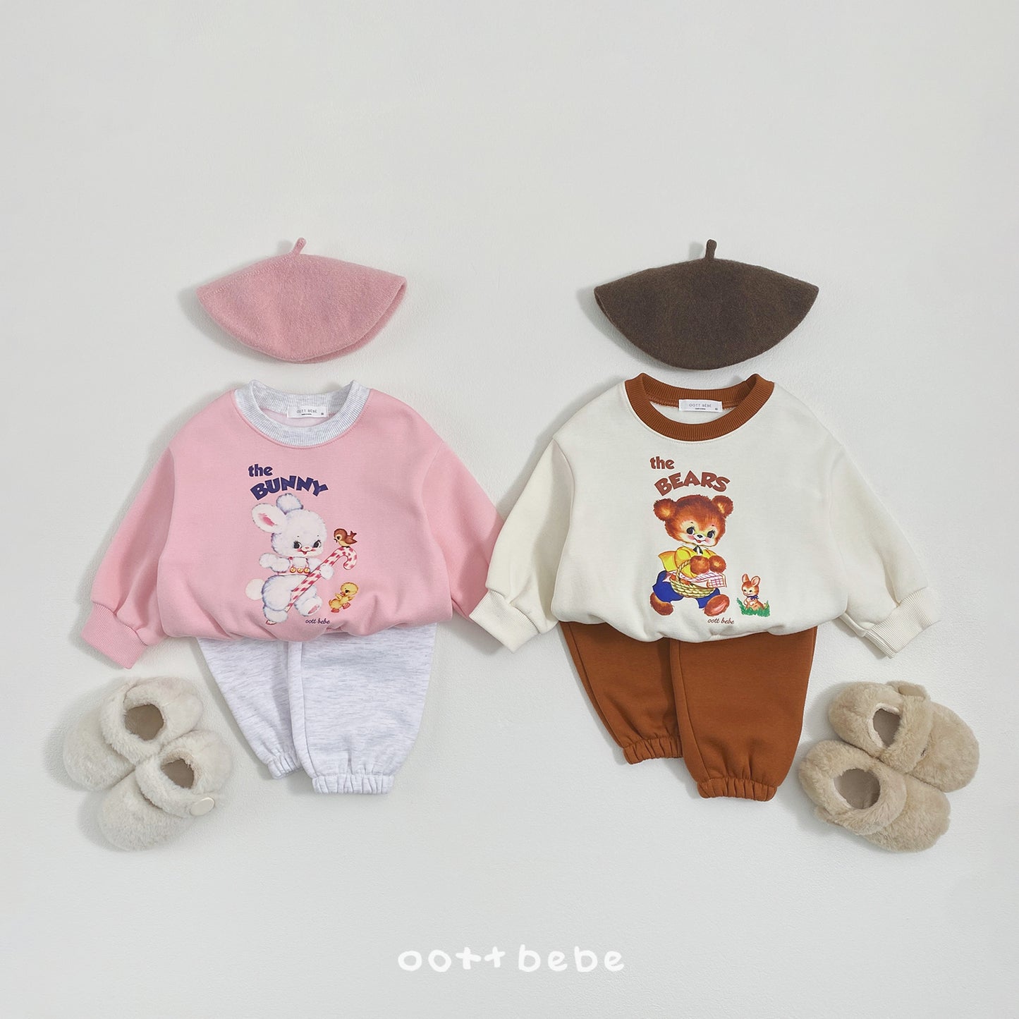 [PRE-ORDER] Bear Bunny Top Bottom Set