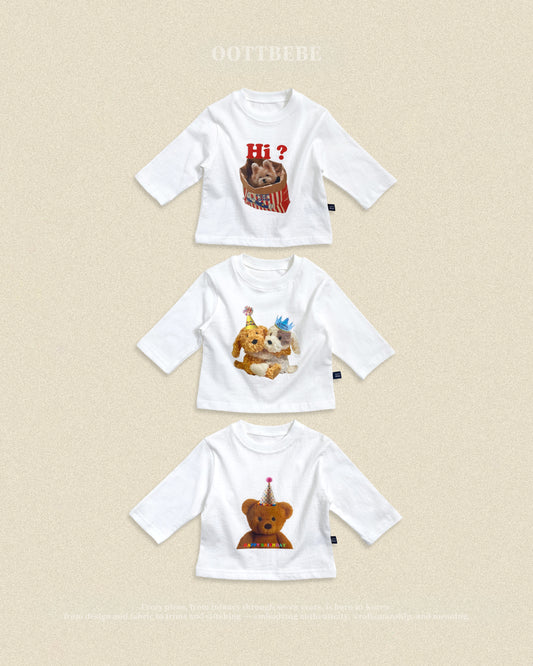 [PRE-ORDER] Puppy Series T-Shirts (Mom&Dad Couple)