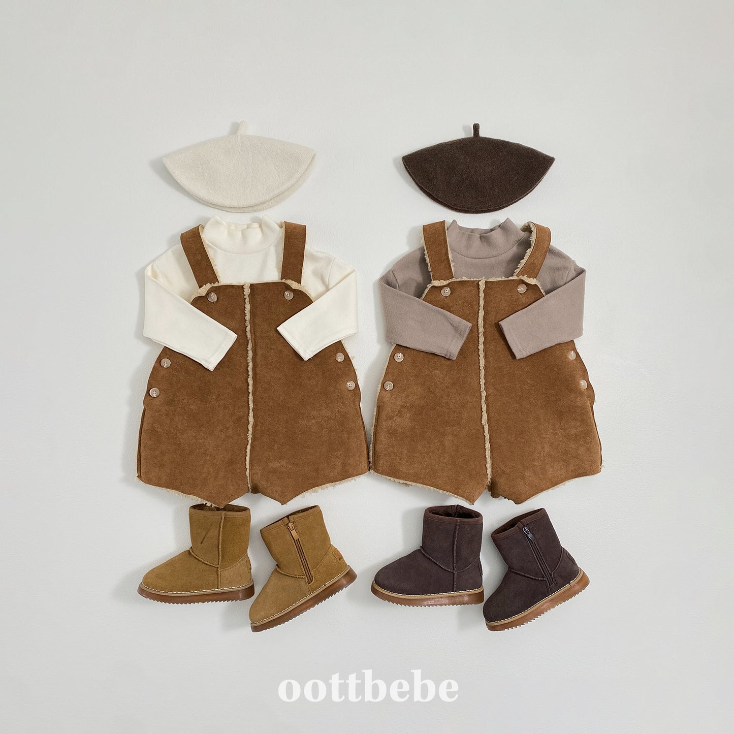 [PRE-ORDER] Shearling Overalls