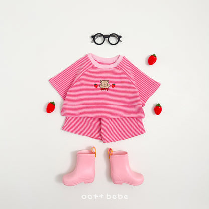 [PRE-ORDER] Strawberry Choco Top Bottom Set